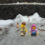 Opozarjamo na neustrezno obravnavo površin za pešce in kolesarje v zimskem času